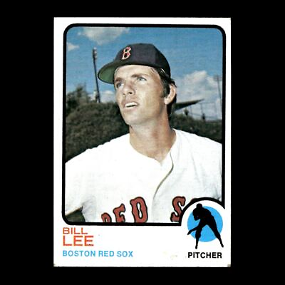 #ad Bill Lee 1973 Topps Boston Red Sox #224 Nice R303