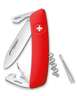 Swiza D03 Swiss Knife Red Handle Plain Edge KNI.0030.1000