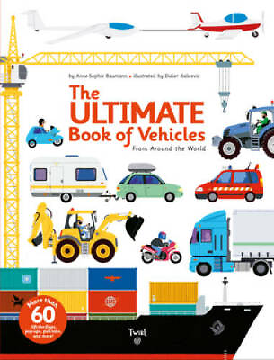 #ad The Ultimate Book of Vehicles: From Around the World Hardcover GOOD