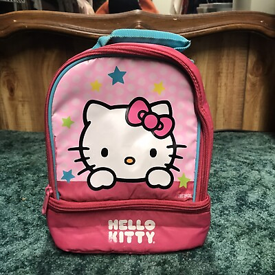 #ad Hello Kitty thermos Backpack Lunch Bag