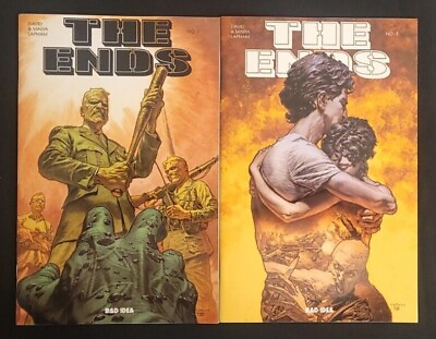 #ad The Ends 1 and 3 David Lapham Bad Idea **Brand New and unread**