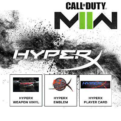 🔥 Call Of Duty Modern Warfare II 2 HyperX Bundle MW2 🔥