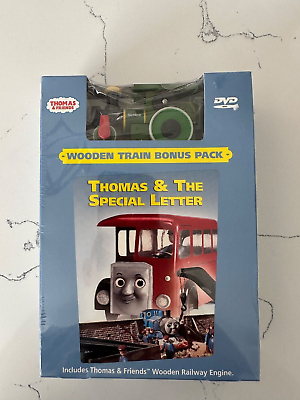 #ad Thomas amp; Friends DVD Thomas amp; the Special Letter Wooden Train Bonus Pack
