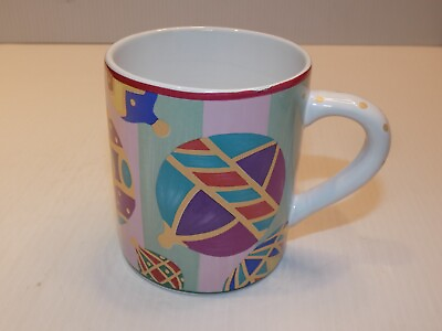 #ad The Essex Collection quot;Kaleidoscopequot; Multicolor Mug