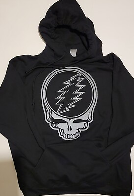 #ad Grateful Dead Reflective Ink Stealie lot Hoodie Flip the light switch SYF