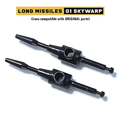 Long Missile Parts for G1 Skywarp 3D PRINTED