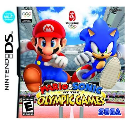 #ad Mario And Sonic At The Olympic Games For Nintendo DS DSi 3DS 2DS Game Only 7E