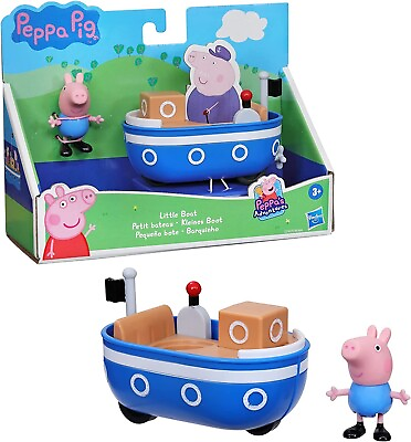 Peppa Pig Peppa#x27;s Adventures Little Boat Toy With 3quot; George Figure Kids Children