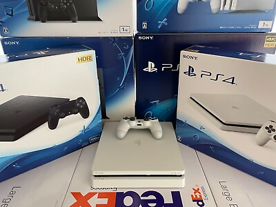 #ad PS4 PlayStation 4 Sony Original Slim Pro 500GB 1TB 2TB Console Used without box