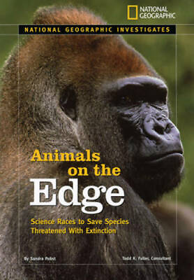 #ad National Geographic Investigates: Animals on the Edge: Science Races to S GOOD