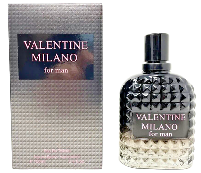 #ad Valentine Milano For Man#x27;s Perfume Cologne EDT 3.4 FL OZ.