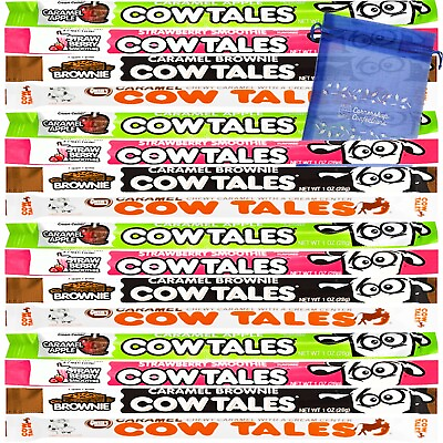 #ad Cow Tales Lover#x27;s 4 Flavor Variety 16 Pack 4 Large Pieces of 4 Flavors