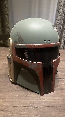 #ad Star Wars Boba Fett Helmet Hasbro 2009 Used No Scope