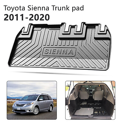 #ad All Weather Rear Trunk Mat for 2011 2020 Toyota SIENNA Cargo Liner Floor TPE Pad