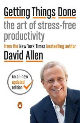 #ad Getting Things Done: The Art of Stress Free Productivity Paperback GOOD