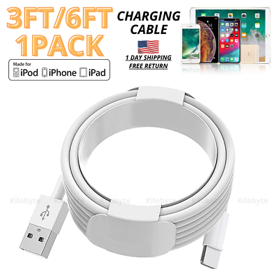 New Charging Cable For iPad Apple iPhone 14 13 12 11 ProMax USB Charger Cord Lot