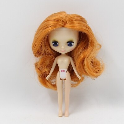 #ad Fashion 4quot; Mini Blythe Doll Normal Body Shiny Face Beauty Hair 10cm DIY Toy Girl