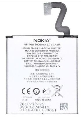 #ad NEW OEM Original Genuine Nokia BP 4GW 2000mAh Battery for Lumia 920 920T