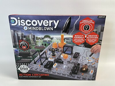 Discovery #MINDBLOWN Action Circuitry Electronic Build it yourself STEM Set NEW