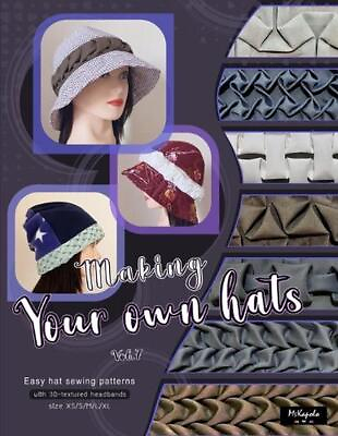 #ad Making your own hats vol.7: Easy bell shaped hat and beanie sewing patterns size