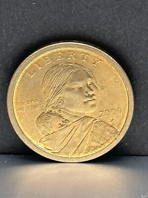 #ad 2000 P SACAGAWEA UNCIRCULATED DOLLAR COIN Brilliant Coin For Collectors 📈