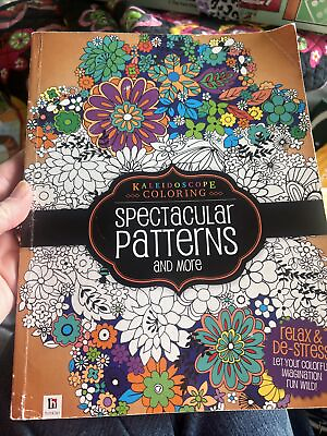 #ad Kaleidoscope Coloring Spectacular Patterns by Hinkler Books: New