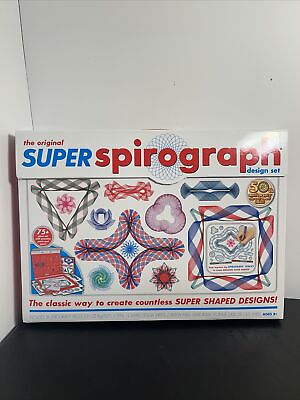 #ad The Original Super Spirograph Design Set 50th Anniversary w Diecast Wheel