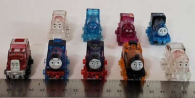 Thomas the Train amp; Friends Minis Translucent Clear Lot