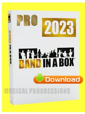 Band In A Box Pro 2023 For Windows Download Version Audio Music Software