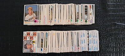 #ad 1973 Topps Baseball Set Builder Cards Rookies Veterans Common 1 660 Vintage RAW