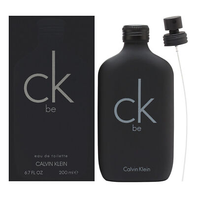 #ad CK Be by Calvin Klein for Unisex 6.7 oz Eau de Toilette Spray Brand New