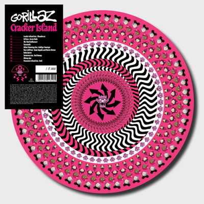 #ad GORILLAZ CRACKER ISLAND ZOETROPE Vinyl Sealed amp; Numbered LTD 8000 PRESALE