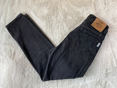 #ad Edwin Jeans Mens 27x27 Japan International Basic YT1410 Black Tapered