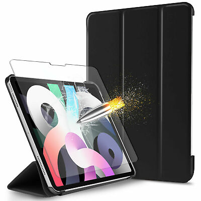 For iPad Air 4th 5th Generation Case Slim Flip Leather Cover Screen Protector