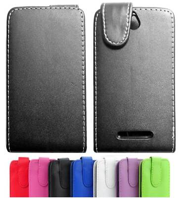 #ad For Classic Nokia Models Vertical Flip Down Case Cover in PU Leather