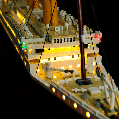 Light LED Lighting Light Kits for LEGO Titanic 10294 Classic Version US