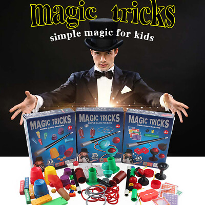 Puzzle Simple Magic Prop Beginners Magic Kit Set For Kids Exciting Magician Tri#x27;