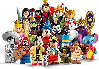 Lego New Disney 100 Anniversary 71038 Series Minifigures 100th CMF you Pick