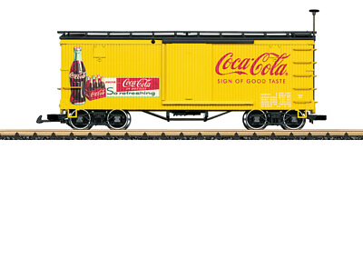 New LGB 40672 Coca Cola Boxcar G Scale Coke Train Fast Shipping