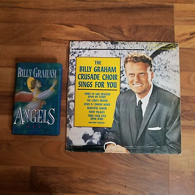 Billy Graham lot book record Angels crusader choir sings for you R1