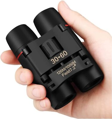 30X60 Zoom Binoculars Day Night Vision Outdoor Hunting HD Mini Small Telescope