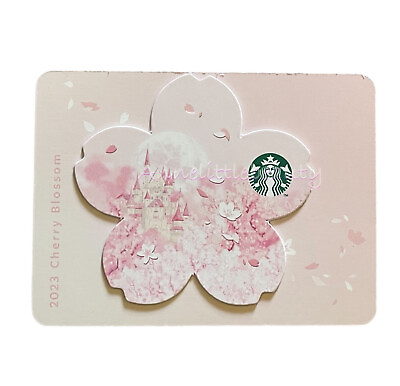 #ad Starbucks Card 2023 Sakura Thailand Pin intact Free Shipping