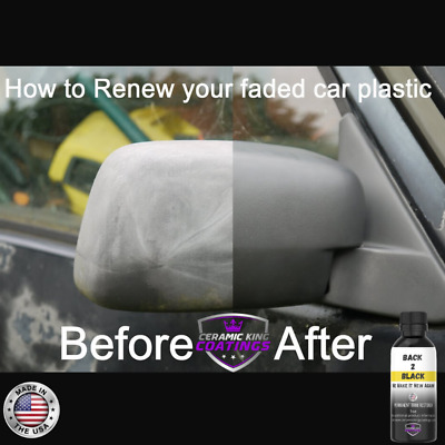 #ad #ad Back 2 Black Permanent Plastic Trim solutions to restore plastic trim and finish