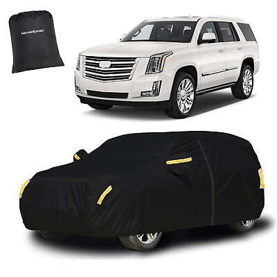 #ad SUV Cover Outdoor Car Protection Waterproof Dust w Zipper For Cadillac Escalade