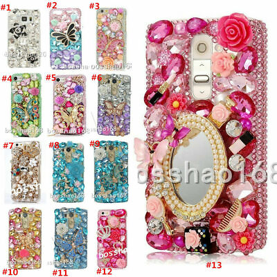 #ad For Moto G Pure G Play G stylus Nokia Case Bling diamonds rhinestones back Cover