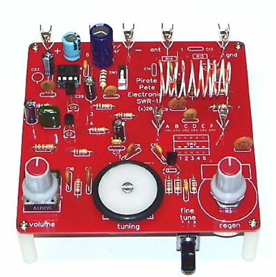 DELUXE radio shack science fair p box transistor shortwave receiver UNBUILT kit