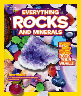 #ad National Geographic Kids Everything Rocks and Minerals: Dazzling gems of GOOD