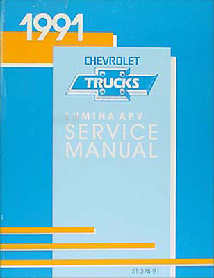 #ad 1991 Chevy Lumina APV Van Shop Manual 91 Chevrolet Repair Service Book Original