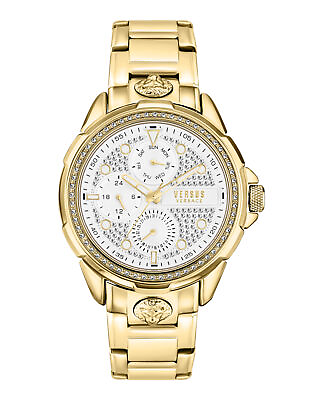 #ad Versus Versace Mens Gold 46mm Bracelet Fashion Watch