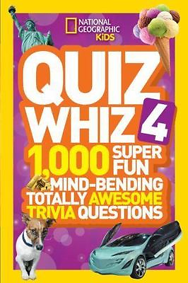 #ad National Geographic Kids Quiz Whiz 4: 1000 Super Fun Mind bending Totally Awes